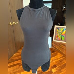 lululemon athletica Black High-Neck Bodysuit Tag, NEW